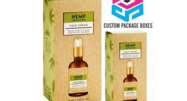 Custom Printed Hemp Oil Boxes