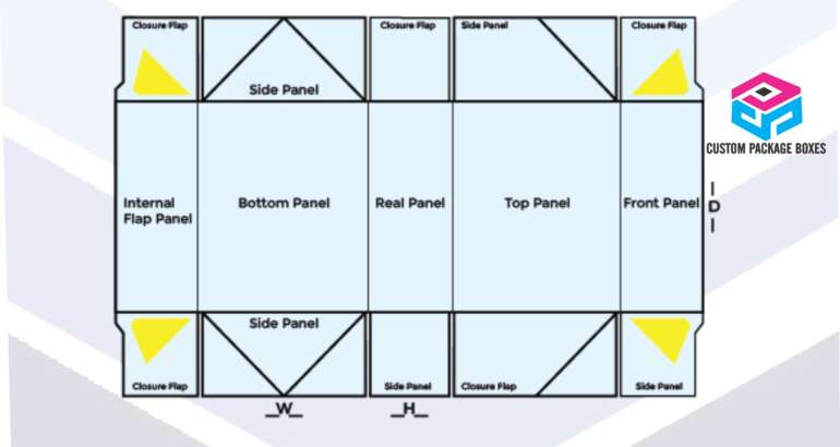 Regular Six Corner box Template