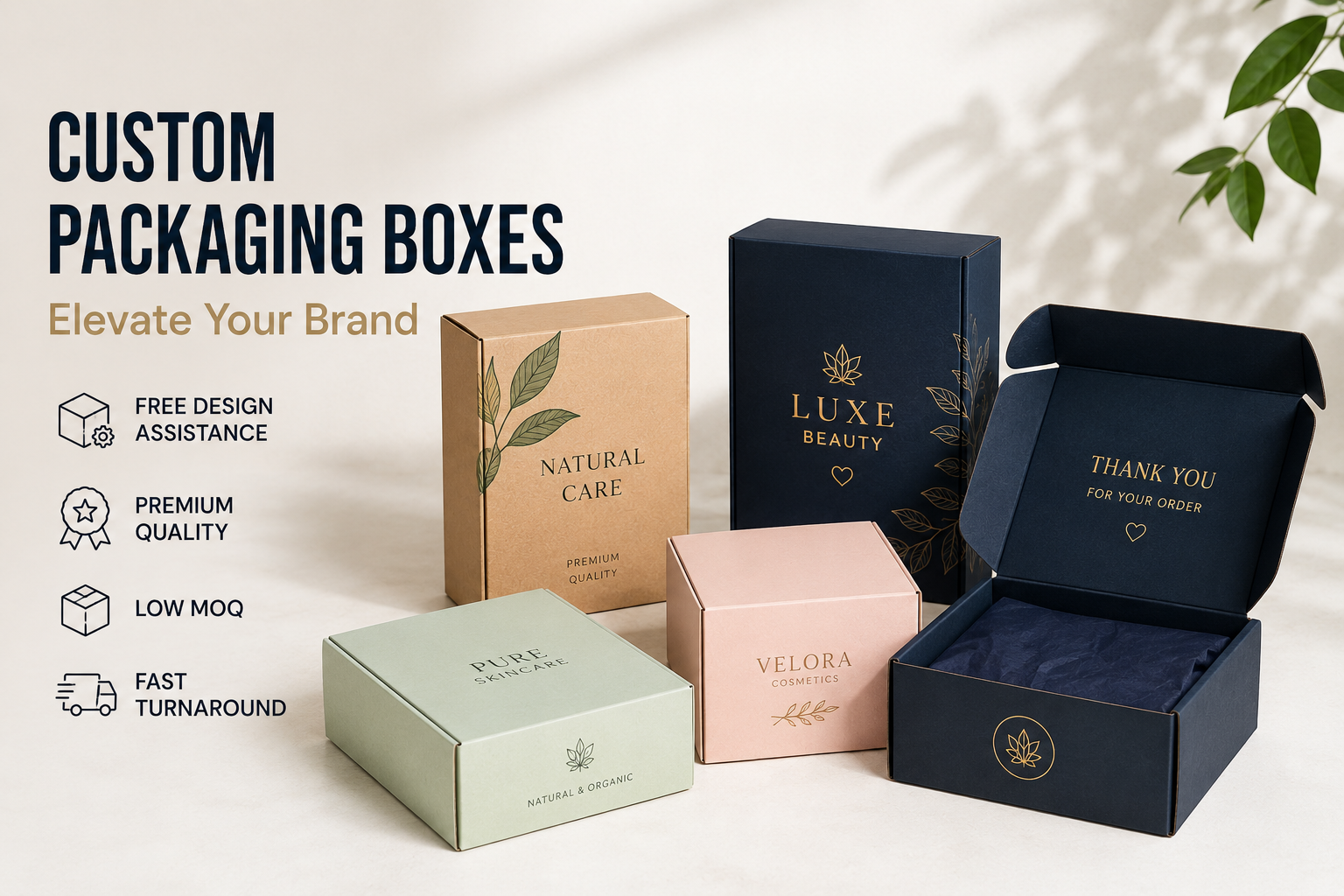 Why Custom Packaging Boxes Are Important for Brand Growth