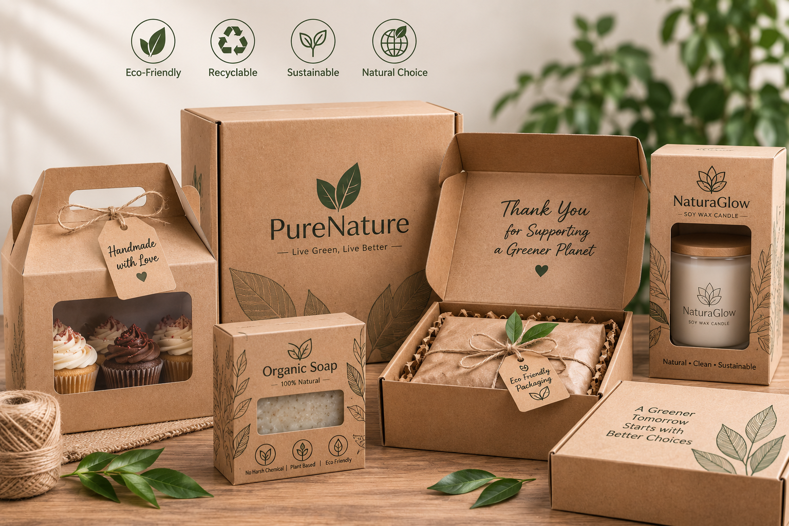 Kraft Packaging Boxes: A Practical Choice for Eco-Conscious Brands